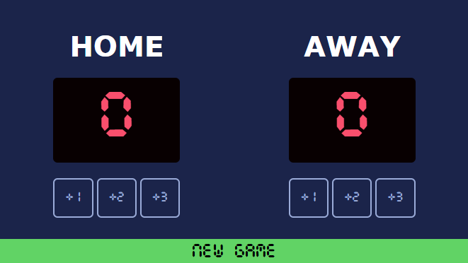 basket ball scoreboard app